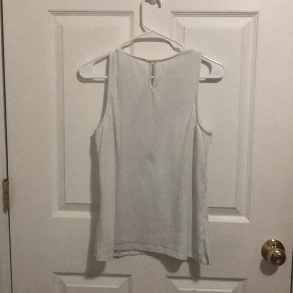 White Eyelet Patterned Tank from Maurices - Picture 6 of 10